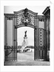 Wought-iron gates, Buckingham Palace, London by McLeish