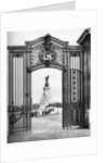 Wought-iron gates, Buckingham Palace, London by McLeish