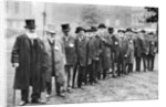 A row of old 'cabbies', London by Anonymous