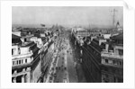 On the roof of Bush House, looking from Kingsway towards the nothern hights, London by Anonymous