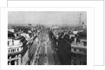 On the roof of Bush House, looking from Kingsway towards the nothern hights, London by Anonymous