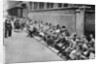 A queue for first night tickets in Covent Garden, London by Anonymous