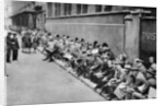 A queue for first night tickets in Covent Garden, London by Anonymous