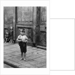 An East End child, London by Anonymous