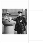 An old soldier with some pigeons, Trafalgar Square, London by McLeish