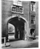 A Tudor gateway leading to Lincoln's Inn from Chancery Lane by McLeish