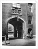 A Tudor gateway leading to Lincoln's Inn from Chancery Lane by McLeish