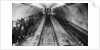 Tottenham Court Road tube station escalators, London by Anonymous