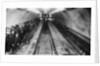 Tottenham Court Road tube station escalators, London by Anonymous