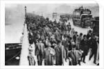 London Bridge rush hour, London by Anonymous