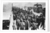 London Bridge rush hour, London by Anonymous