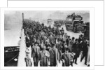 London Bridge rush hour, London by Anonymous