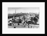 The two bridges at Blackfriars, London by Anonymous