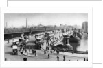 The two bridges at Blackfriars, London by Anonymous