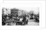 The Elephant and Castle during the time of the horse-tram, London by Anonymous