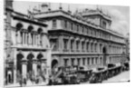 Burlington Arcade entrance and the house of the Royal Academy, Piccadilly by McLeish