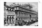Burlington Arcade entrance and the house of the Royal Academy, Piccadilly by McLeish