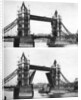 Tower Bridge open and closed, London by McLeish