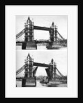 Tower Bridge open and closed, London by McLeish