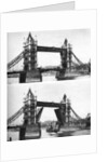Tower Bridge open and closed, London by McLeish