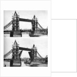 Tower Bridge open and closed, London by McLeish