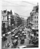 Queen Victoria Street at its intersection with Cannon Street, London by Frith