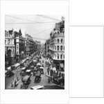 Queen Victoria Street at its intersection with Cannon Street, London by Frith