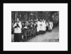 Chapel Royal choirboys in procession, Clerkenwell, London by Anonymous