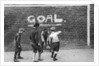 Football in the East End, London by Anonymous