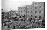Barrels of molasses, West India Docks, London by Langfier Photo