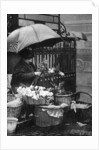 Flower seller, Piccadilly Circus, London by Anonymous