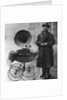 Kerb-side gramophone-player, Holborn, London by Anonymous
