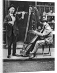 Street musicians, London by Anonymous