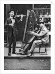 Street musicians, London by Anonymous