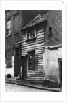 An old wooden house in St John's Hill, Shadwell, London by Whiffin