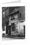 An old wooden house in St John's Hill, Shadwell, London by Whiffin