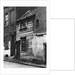 An old wooden house in St John's Hill, Shadwell, London by Whiffin