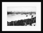 Start of the Oxford and Cambridge Boat Race, London by Anonymous