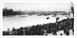 Start of the Oxford and Cambridge Boat Race, London by Anonymous