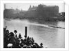 Finish of the Oxford and Cambridge Boat Race, London by Anonymous