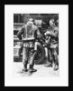 Firefighters donning smoke helmets, Farringdon Street rubber works, London by Anonymous
