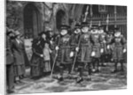 Distribution of the Maundy Money by Yeomen Warders, Tower of London by Anonymous