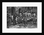 Distribution of the Maundy Money by Yeomen Warders, Tower of London by Anonymous