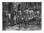 Distribution of the Maundy Money by Yeomen Warders, Tower of London by Anonymous