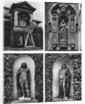 Clock and statues, Church of St Dunstan-in-the-West, London by Joel