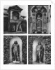 Clock and statues, Church of St Dunstan-in-the-West, London by Joel