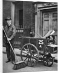 Road sweeper, London by Anonymous