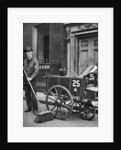 Road sweeper, London by Anonymous