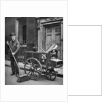 Road sweeper, London by Anonymous