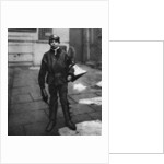 'Scavenger boy', who cleans up horse droppings in the road, London by Anonymous